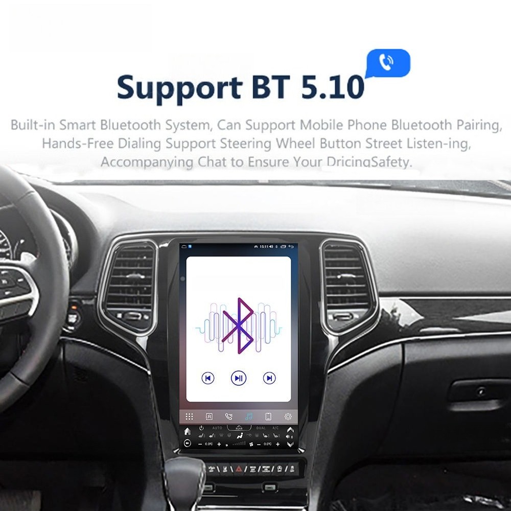 For Jeep Grand Cherokee 2011-2022 Android Car Stereo Radio Carplay GPS Navi 128G