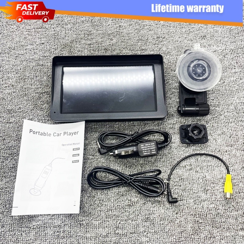 Portable Car Radio Player 7inch IPS Touch Screen Multimedia Video GPS Navigation
