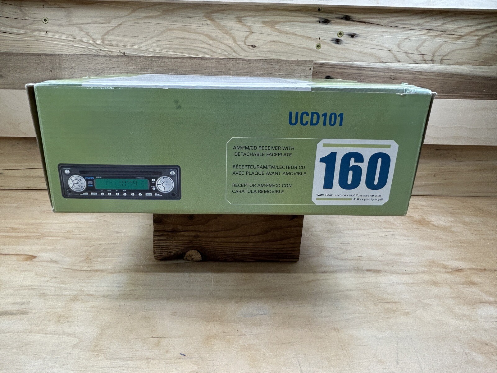 Audiovox Phase Linear by Jensen UCD101 Car Truck Stereo AM/FM/CD 160w Receiver