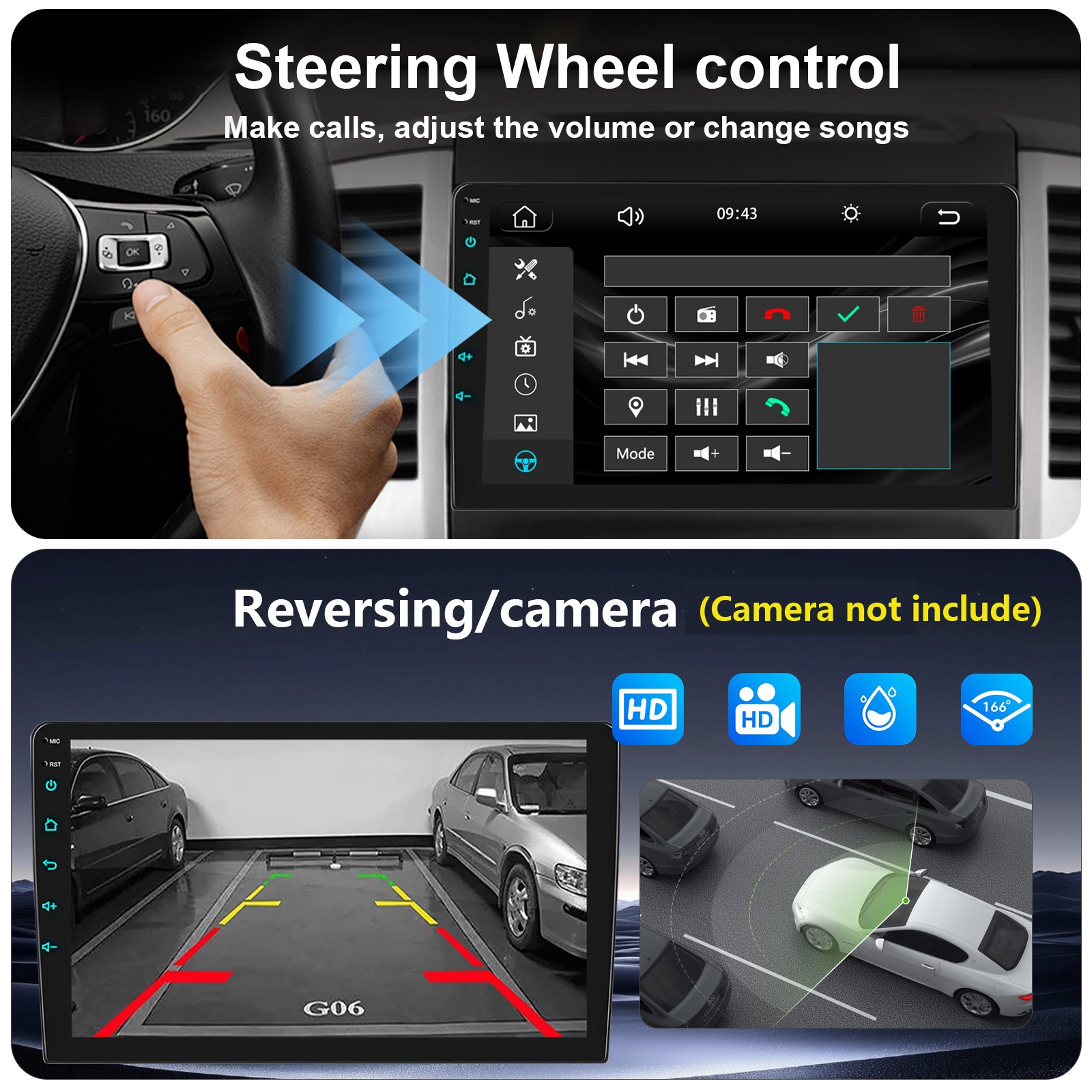 Carplay Car Radio Stereo Navi For Mercury Mountaineer 1998 1999 2000 2001 2002