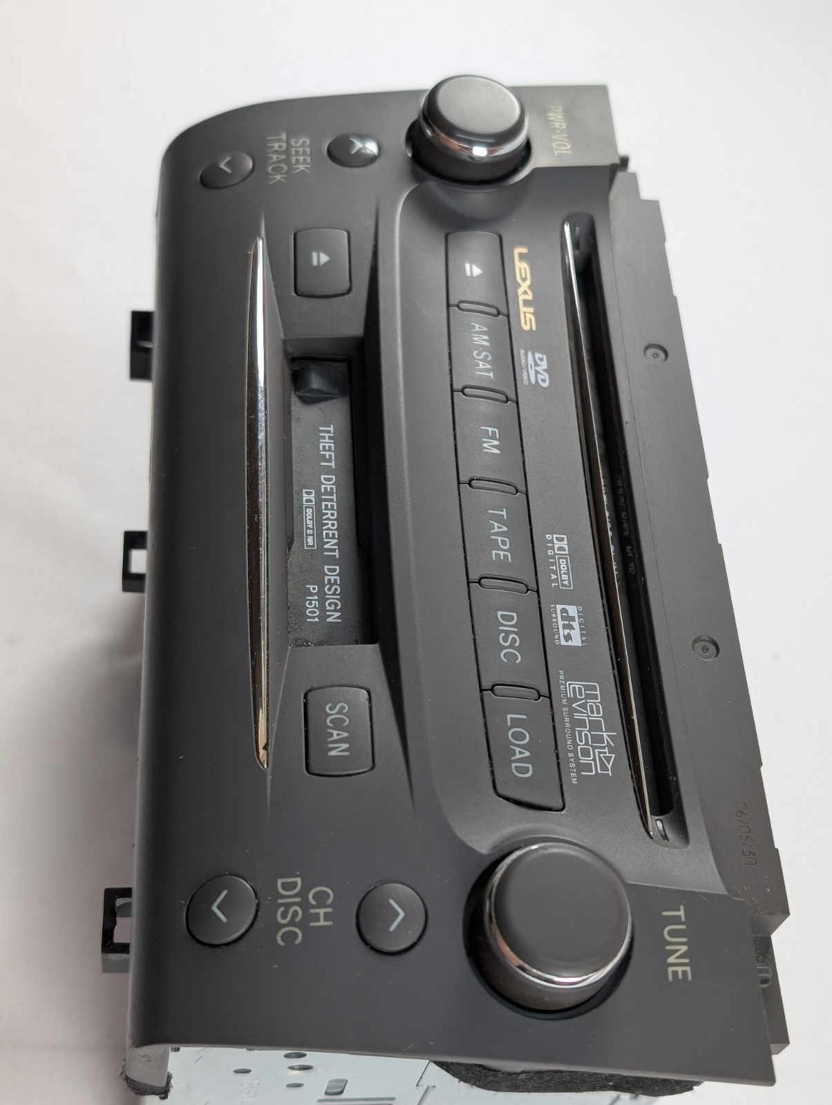 2006 2007 Lexus GS300 Mark Levinson Radio DVD Cassette Player