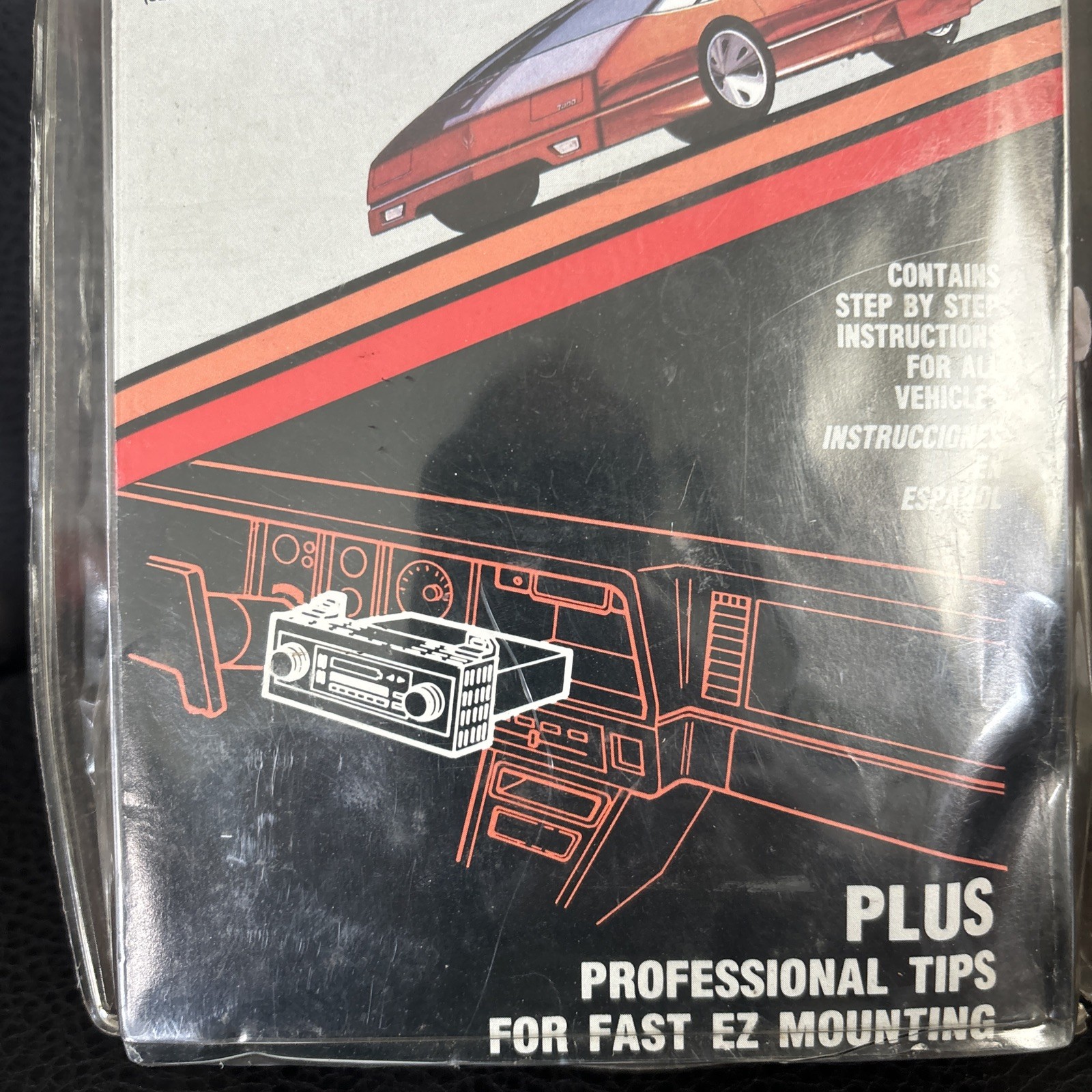 Vintage GM Car Stereo Mounting Kit GM-K444 Dash Kit for GM 1974 – 1988