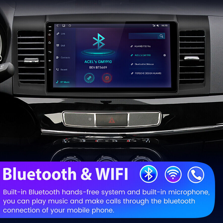 Car Stereo Radio For Mitsubishi Lancer 2008-2012 GPS Nav Android15 4+64G CarPlay