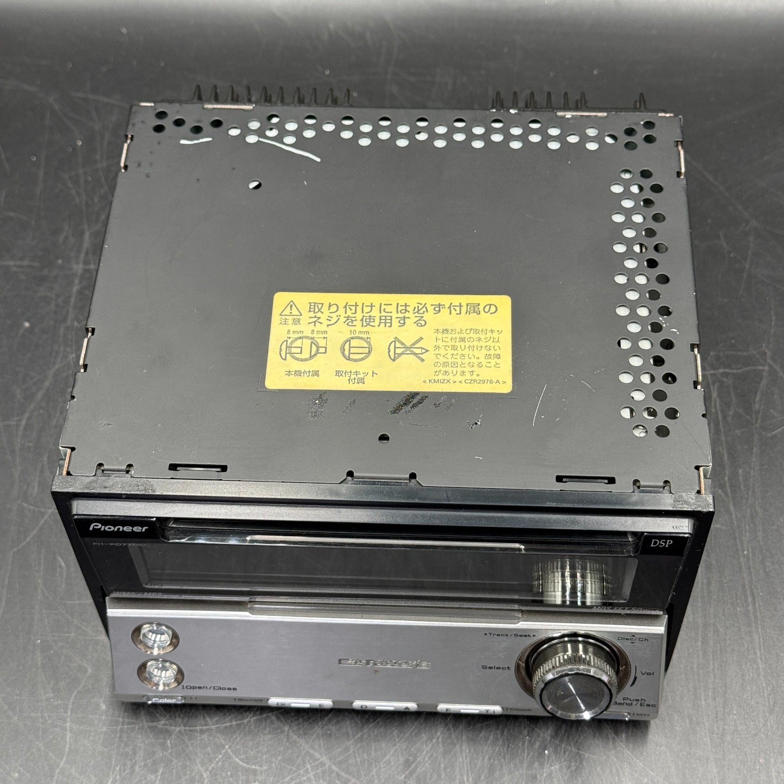 Pioneer Carrozzeria FH-P077MD 2DIN Car Audio CD MD Player Added BT JDM In Stock