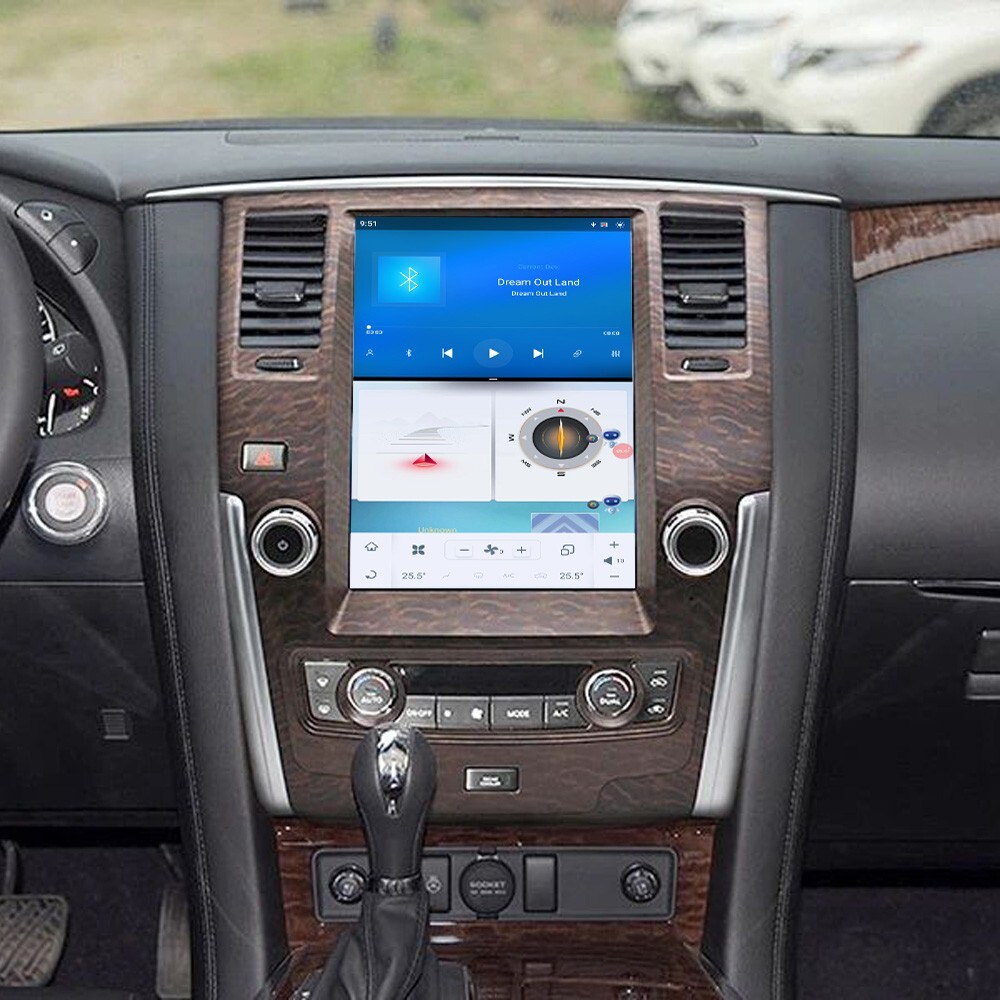Android Car Radio For Nissan Patrol Y62 Infiniti QX56 QX80 12-19 Screen Headunit