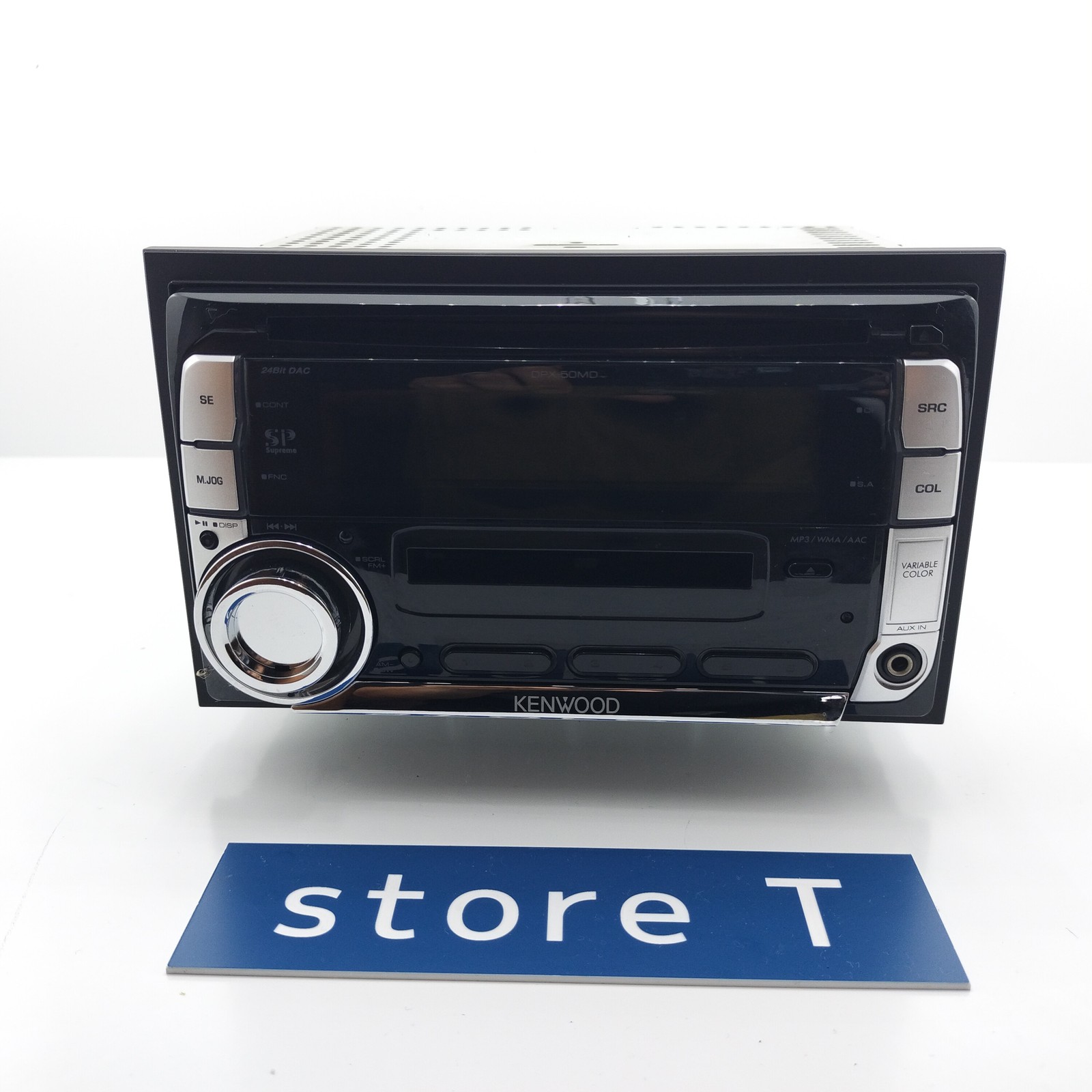 KENWOOD DPX-50MD 2Din Car Audio CD MD MDLP MP3 AUX Player add Bluetooth