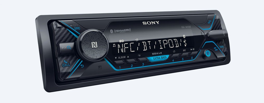 SONY DSX-A415BT Single Din Radio Bundle BROWN Dash includes pocket Compatible…