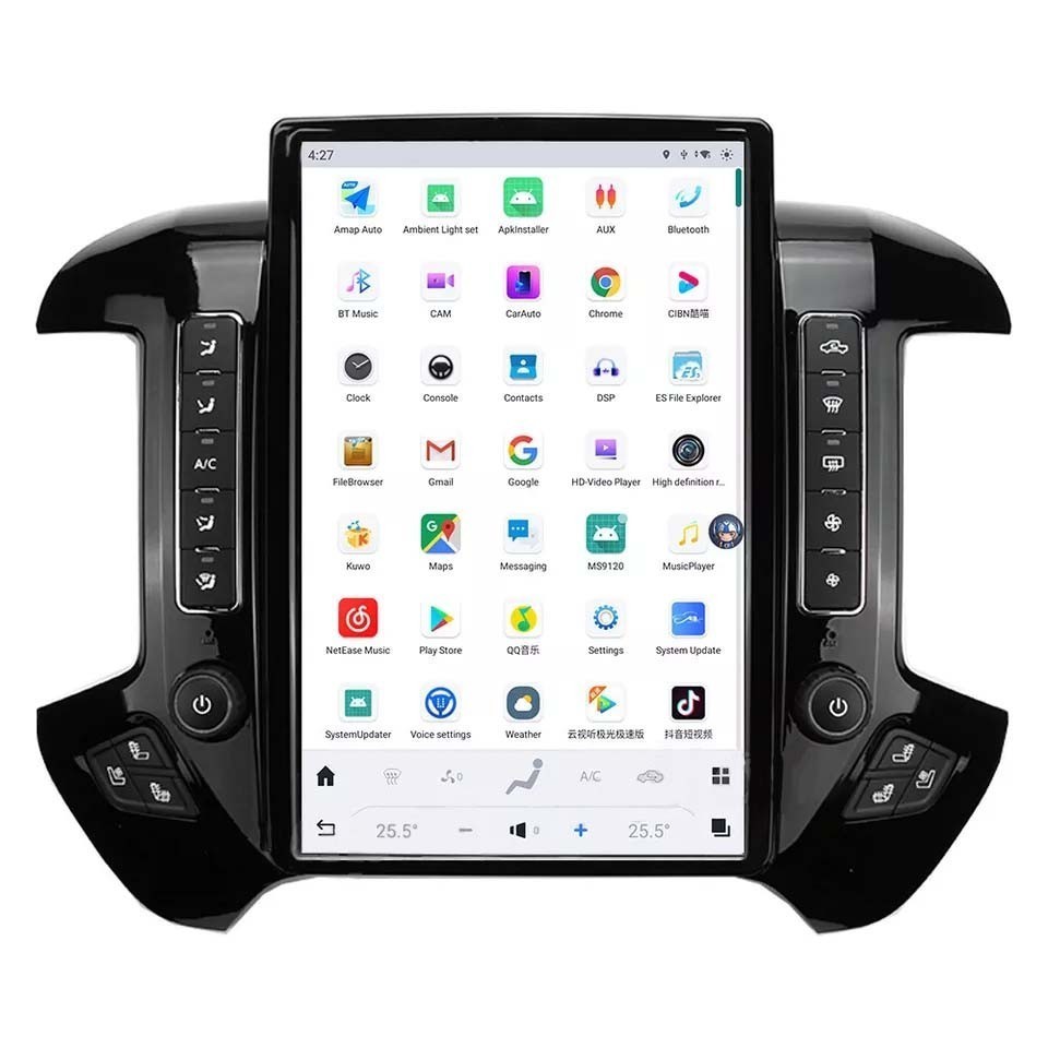 14.4″ For 2013-20 Silverado Sierra Car Radio Stereo Apple Carplay GPS Navi 128G