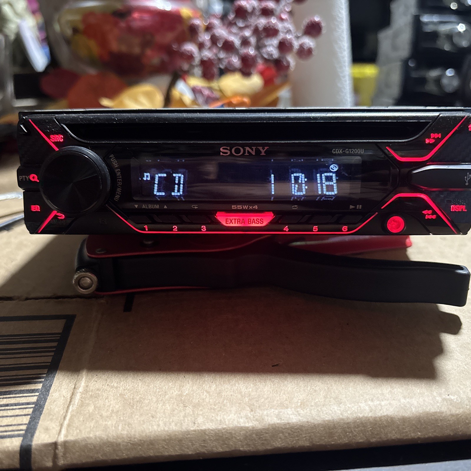 SONY CDX-G1200U CAR STEREO