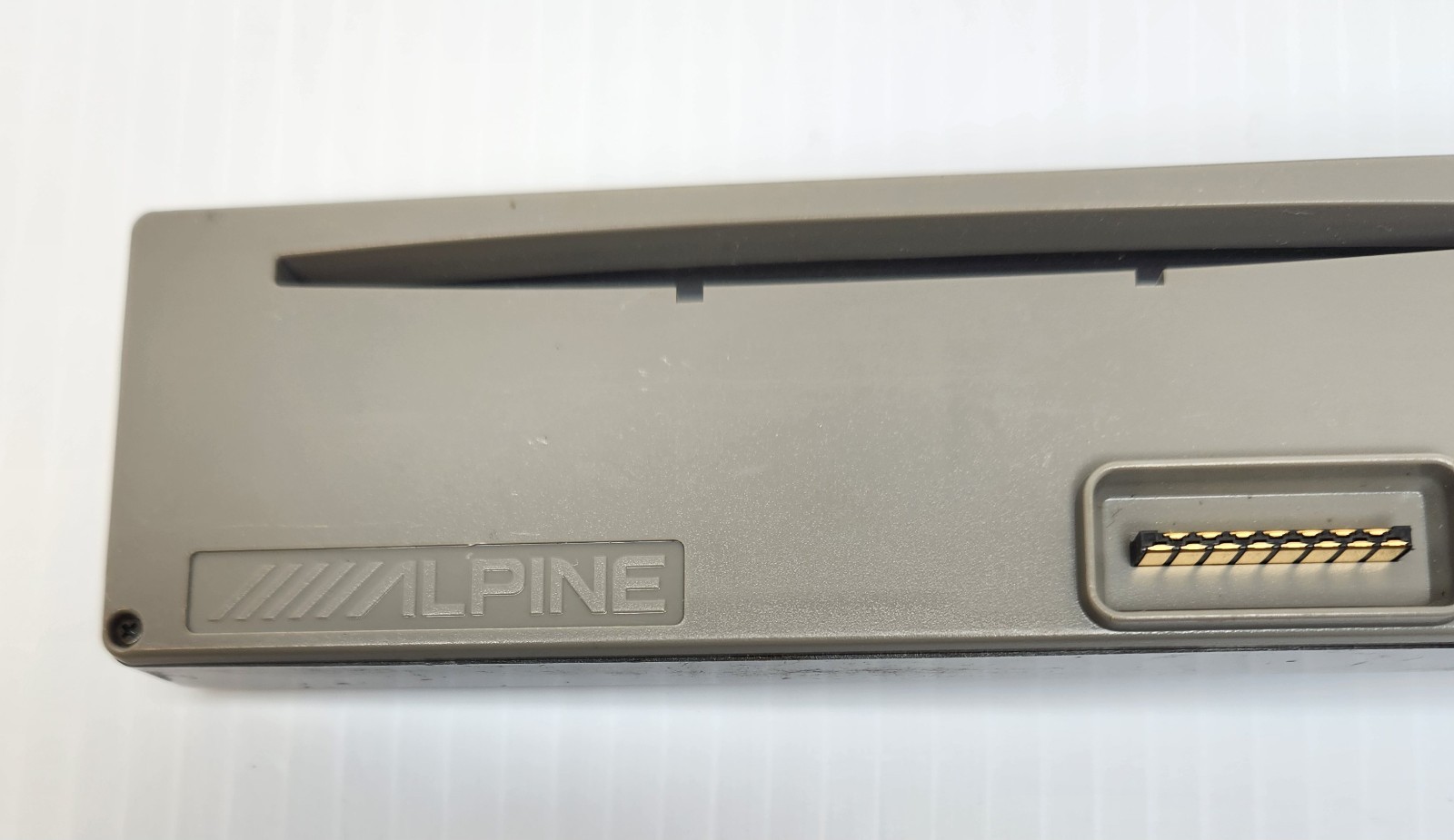 Vintage Alpine CD Detachable Face Plate Case 2000s CDE-9843