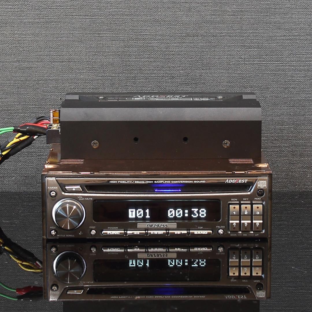 Clarion ADDZEST DRZ9255 Car CD Receiver New CD Mechanism Tested Japan