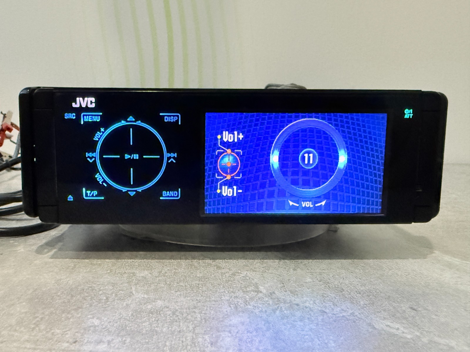 JVC KD-AVX44 Dvd Car Stereo 3.5″ Touchscreen Bluetooth USB 1DIN Head Unit