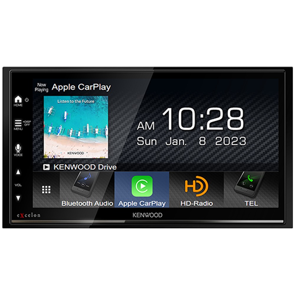 Kenwood DMX809S eXcelon Digital Multimedia Receiver w/ 6.8″ WVGA Display