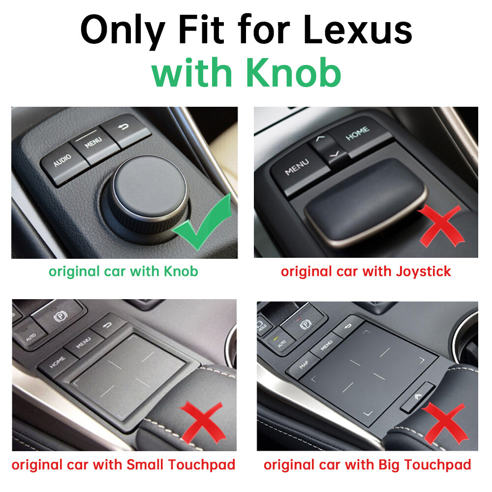 Wireless Carplay Android Auto Car Retrofit Module For Lexus RX 2016-2019 Mirror