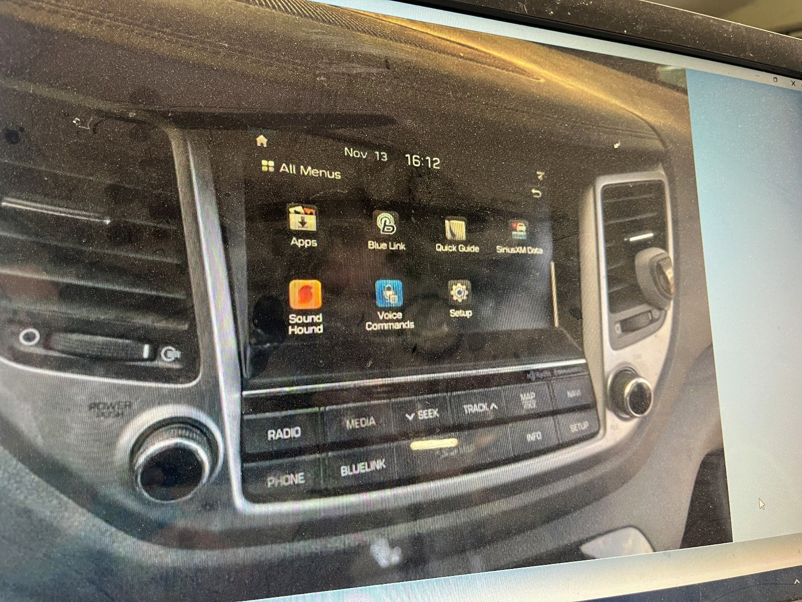 2016 2017 2018 HYUNDAI TUCSON RADIO AUDIO CD RECIEVER WITH NAVIGATION