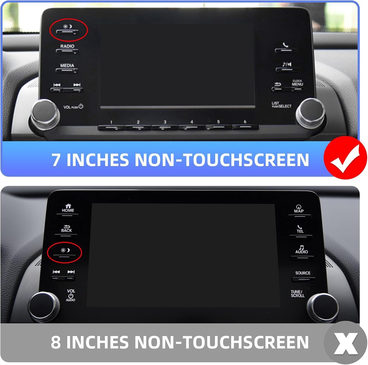 ✅ Wireless CarPlay Receiver SmartBox for 7-inch Non-Touchscreen Honda Accord ✅