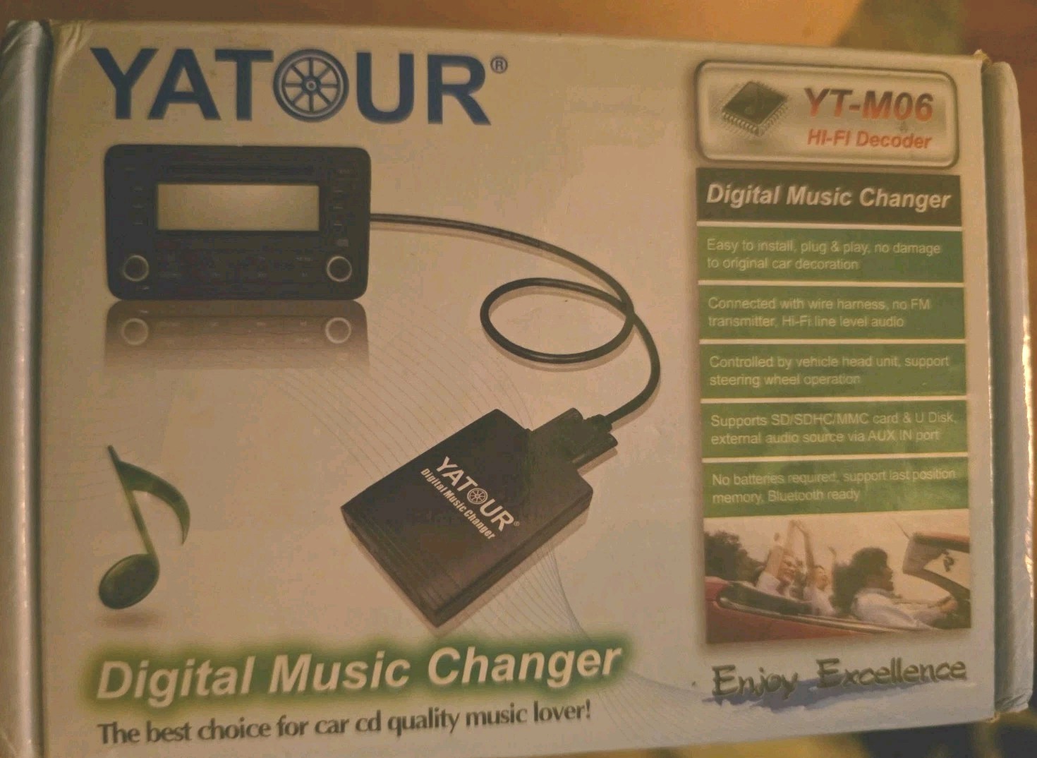 Yatour M06 Digital Music Changer For Alpine AI-NET IDA/TDA/CDA-78XX Series Radio