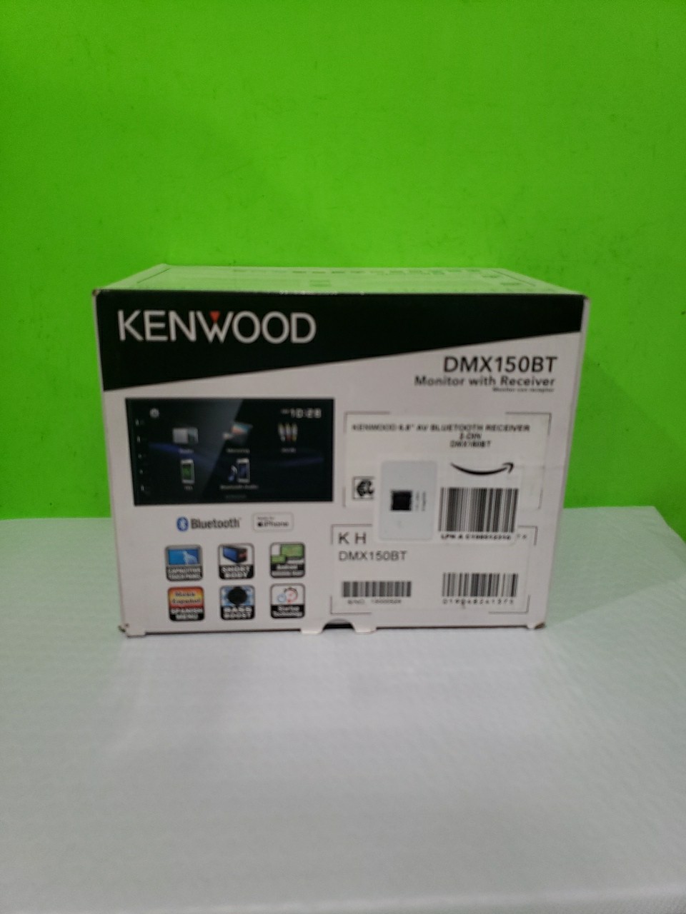 KENWOOD DMX150BT 6.8 Capacitive Touchscreen Digital Multimedia Receiver-OPEN BOX