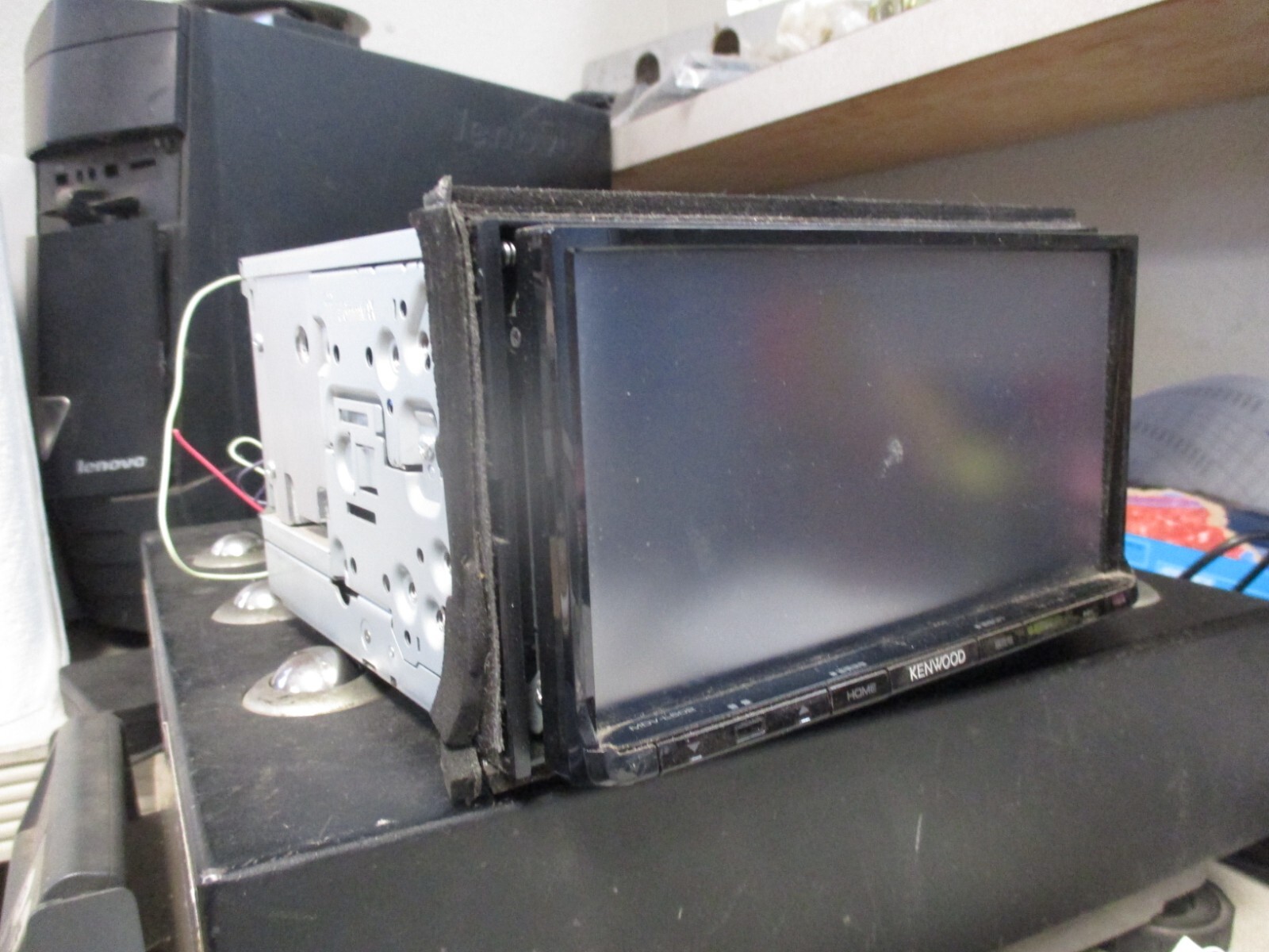 Kenwood JDM RHD GPS Navigation MiniB-CAS CD DVD USB RCA 7″ Screen MDV-L502