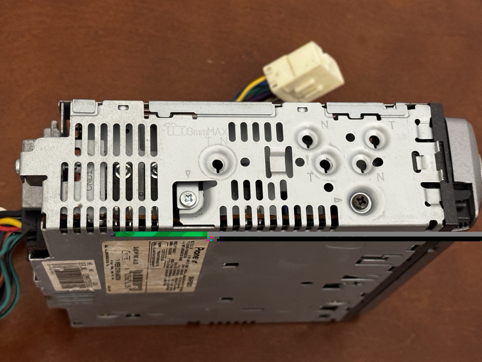 Pioneer DEH-P3500 October 2003 Mosfet 50 Wx4 Car Stereo CD Player