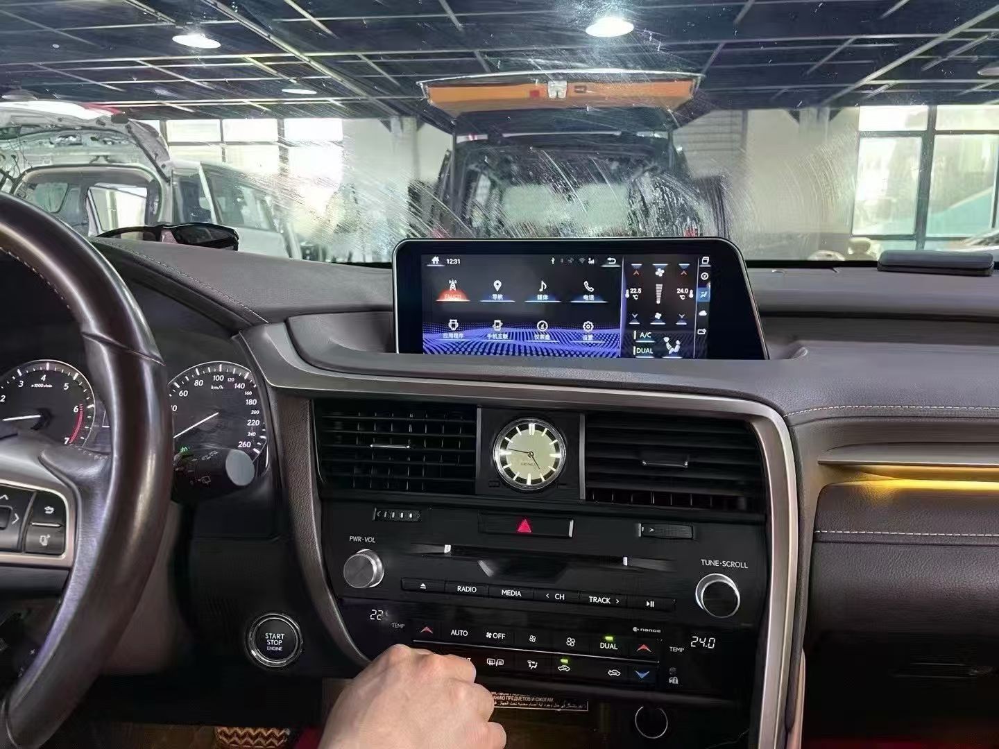 12.3 Inch For Lexus RX RX270 RX350 450h 2016-2019 Android 13 Car Radio Player BT