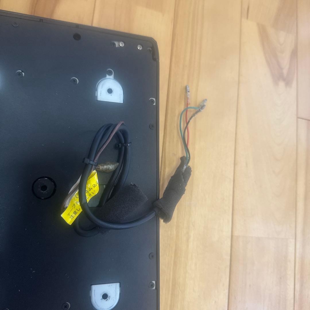 ALPINE flip-down monitor gray