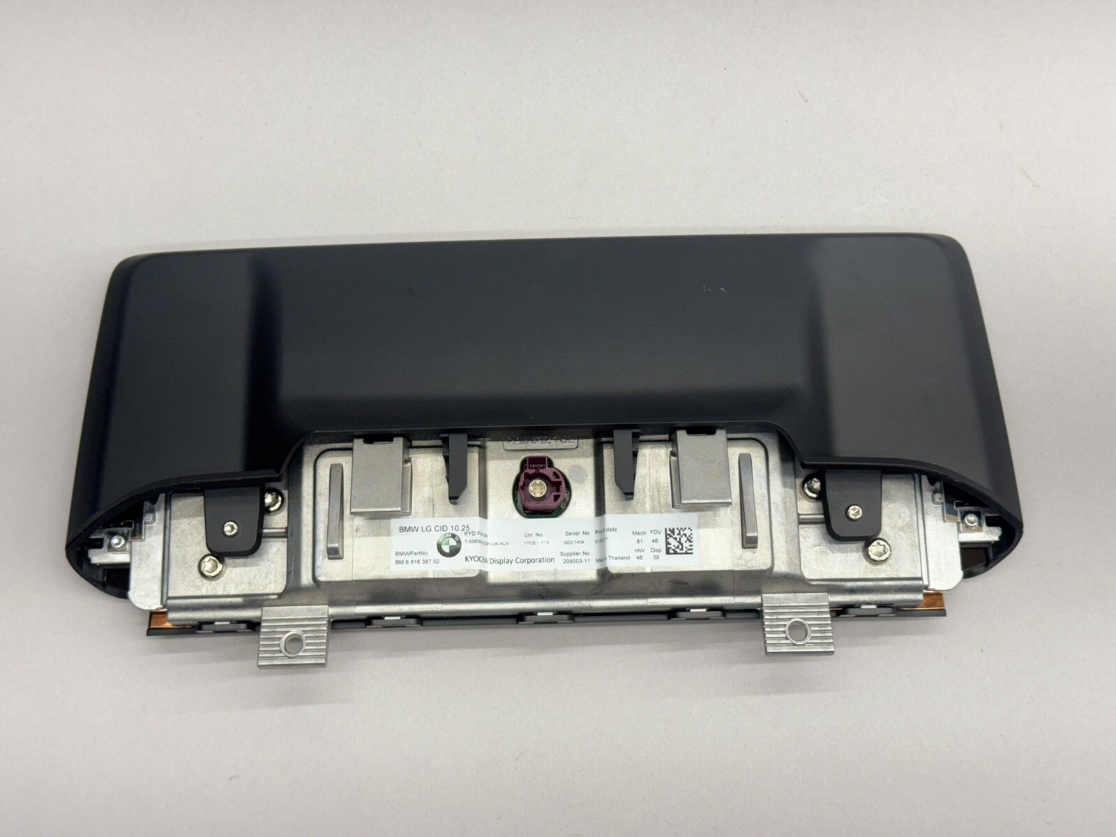 14-18 BMW X5m F15 10.25” LCD GPS RADIO SCREEN BM681051106 GENUINE OEM Tested