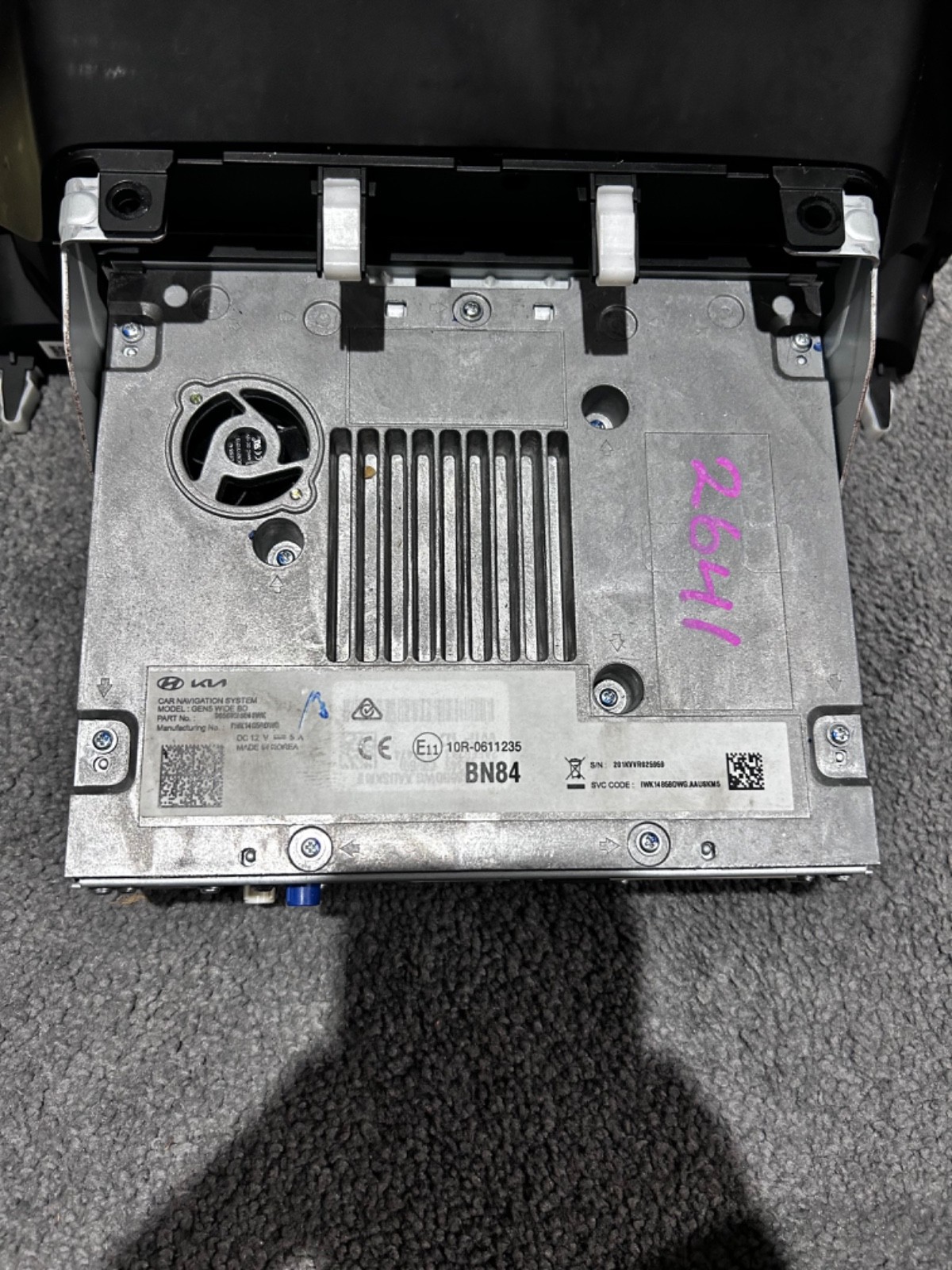 Kia Cerato head unit 2022-2024 96560M6840WK
