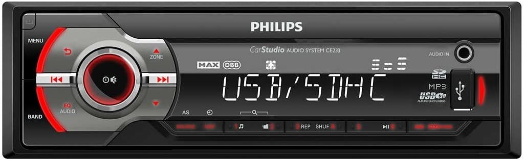 PHILIPS CE233 Digital Car Stereo Audio System , NEW