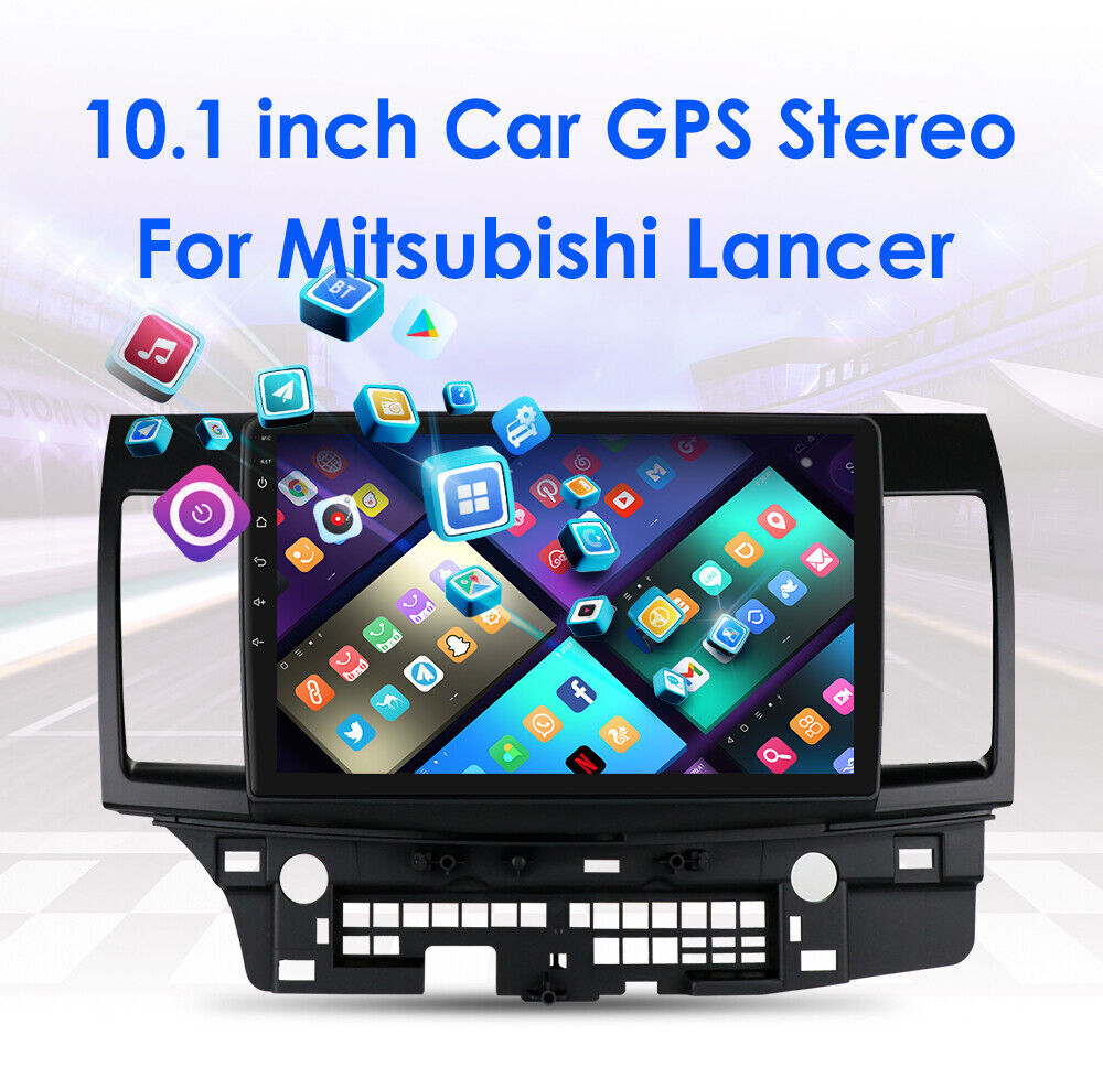 Car Stereo Radio For Mitsubishi Lancer 2008-2012 GPS Nav Android15 4+64G CarPlay