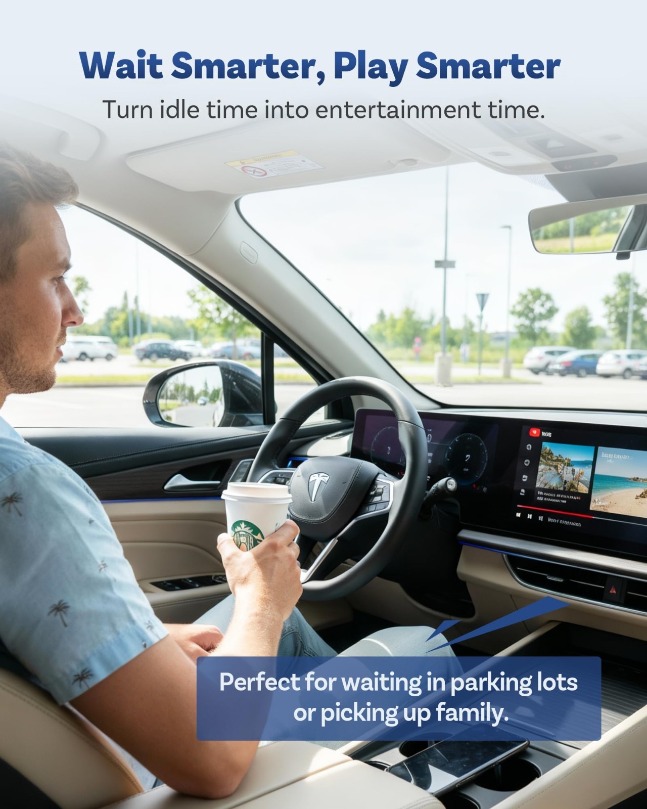 8+128G AIBox Wireless Carplay&Android Auto Multimedia Player Youtube Netflix
