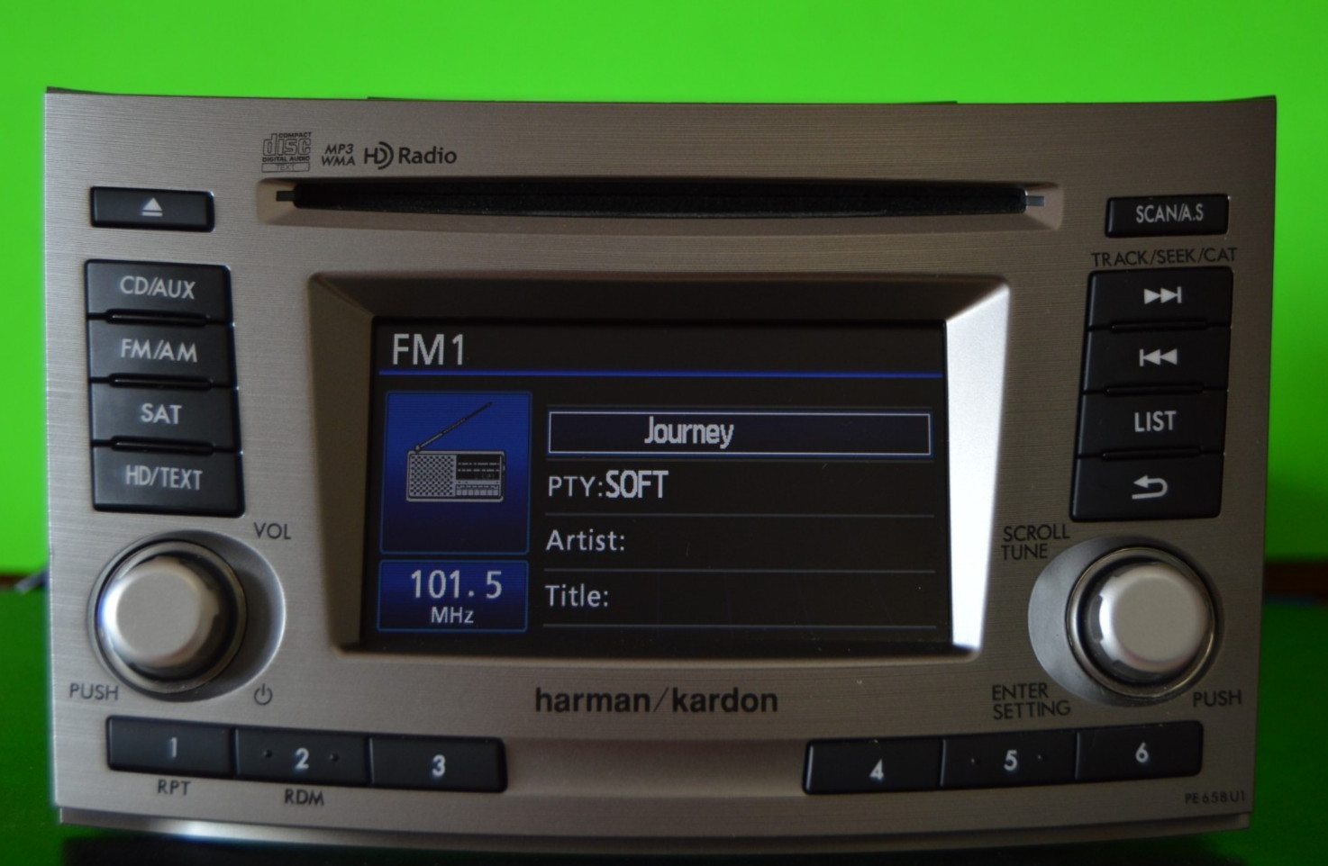 13 14 Subaru Legacy factory Harman Kardon CD mp3 player radio PE658U1 86201AJ65A