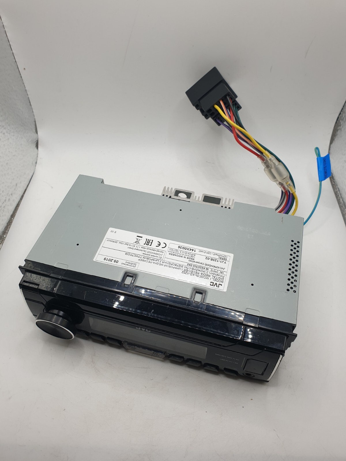 JVC KD-X252 Genuine Car Sterio Audio Unit Assembly Used OEM Part YJ1-123E-02