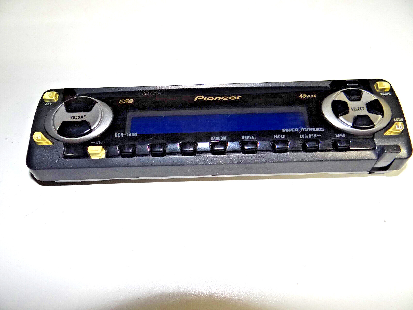 Pioneer Super Tuner III Car Detachable Face Plate DEH-1400 (NOT TESTED)