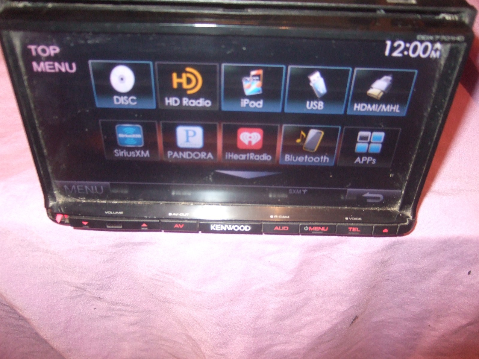 Kenwood DDX7701HD CD/DVD HD Radio Bluetooth HDMI MHL Used #2327