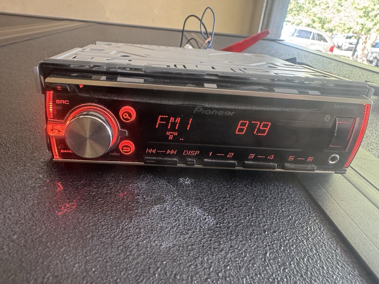 ✅🐳Pioneer DEH-X6700BS Single-DIN Bluetooth CD MP3 AM FM Radio Car Audio Stereo