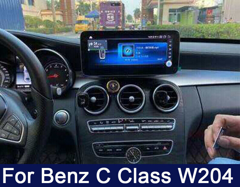 12.3 “android Gps Navigation Bluetooth For Mercedes Benz C W204 Ntg Carplay