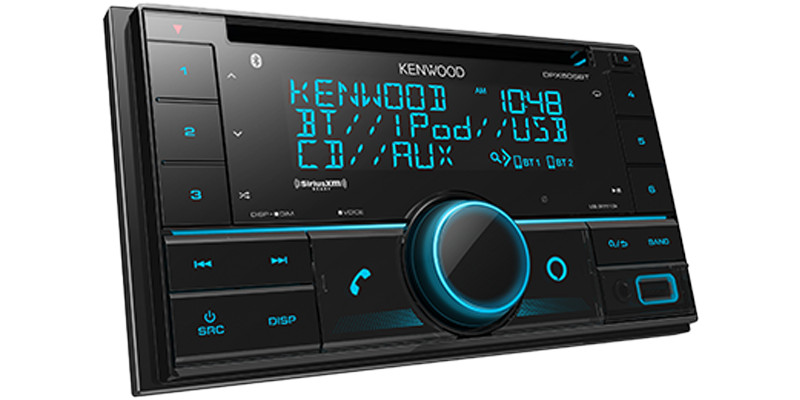 Kenwood DPX505BT 2DIN CD Receiver with Bluetooth Non-Touch Screen
