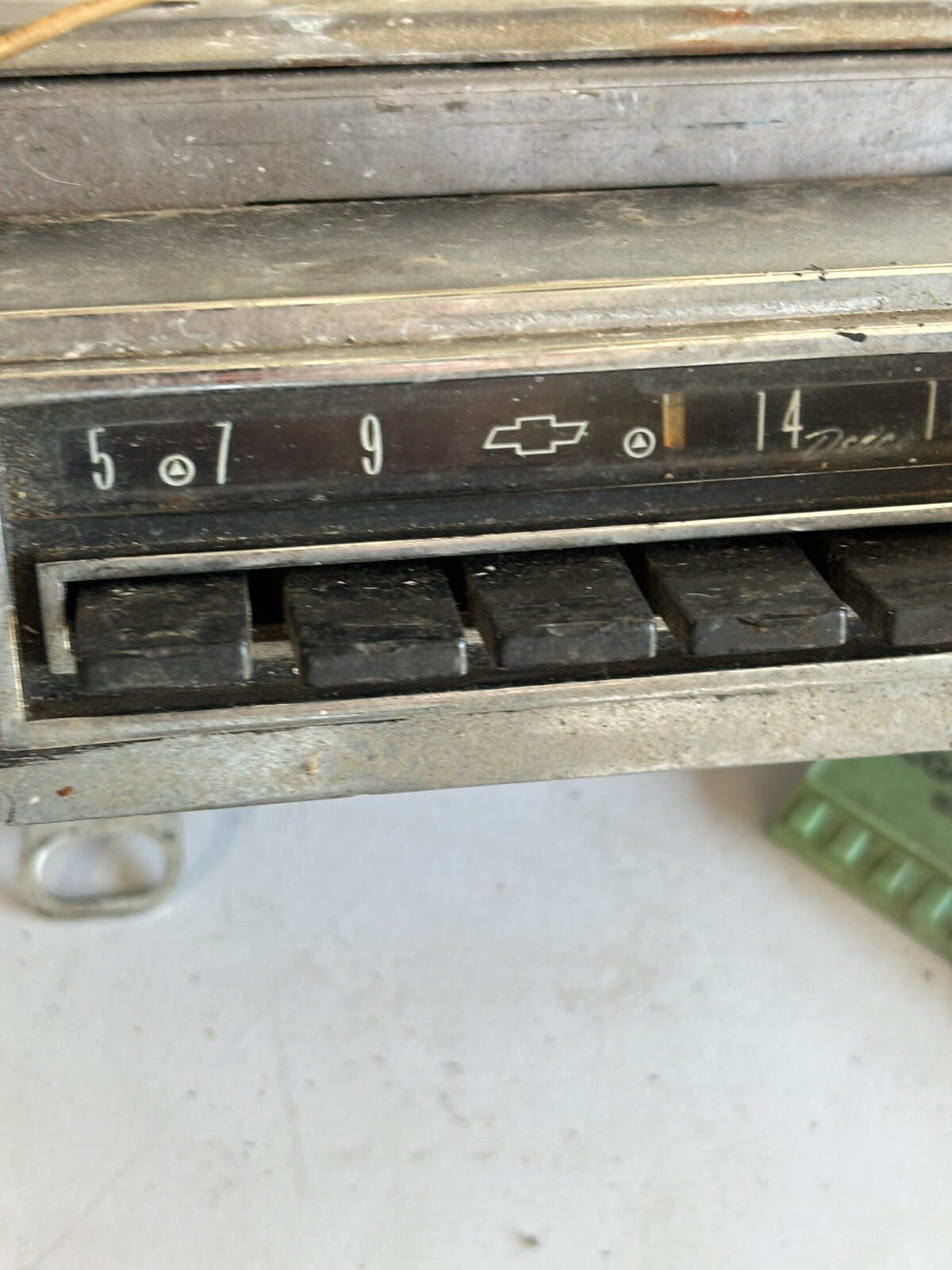 Vintage Delco 7282590-B AM Car Auto Radio 1963 1964 Chevy Untested GM