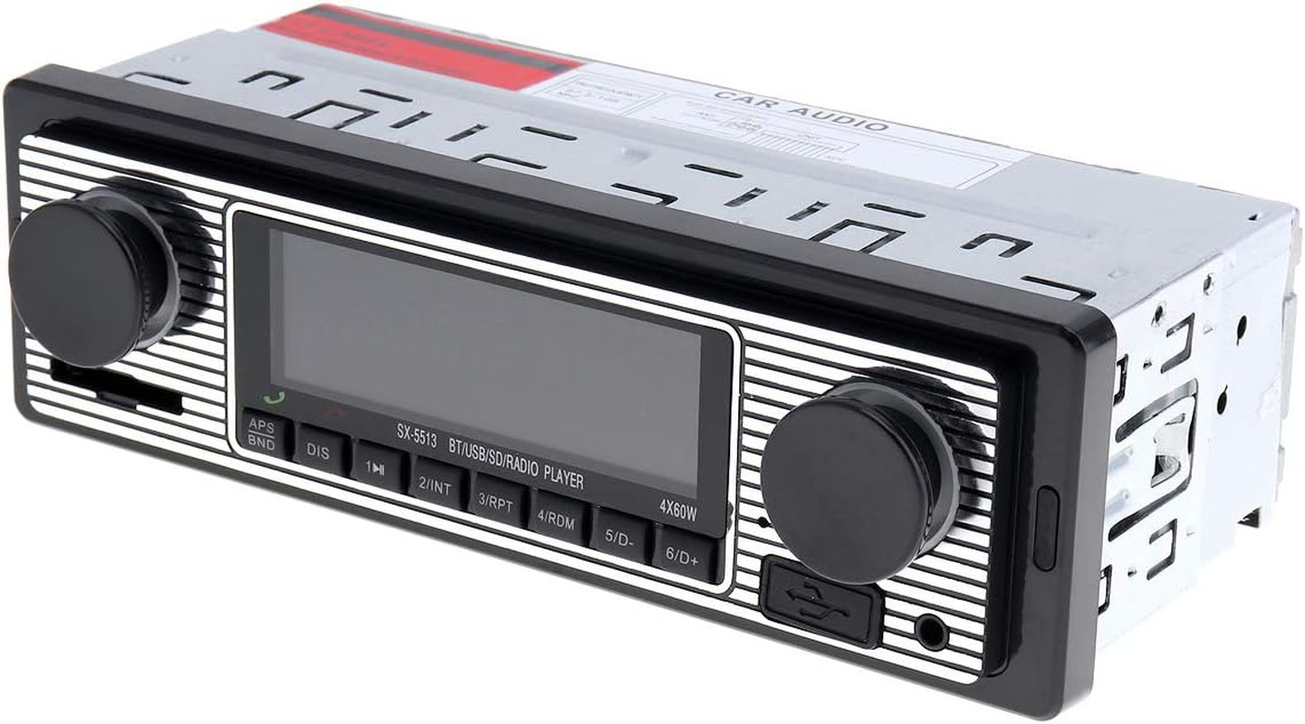 Radio de Carro para Auto USB SD AUX Bluetooth FM Mp3 Player Receptor de Audio