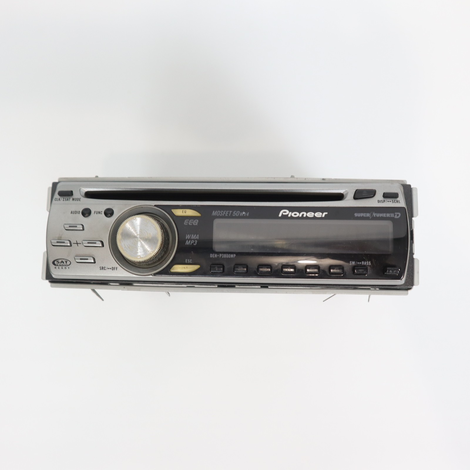 Pioneer DEH-P3800MP CD Receiver with MP3/WMA – Untested