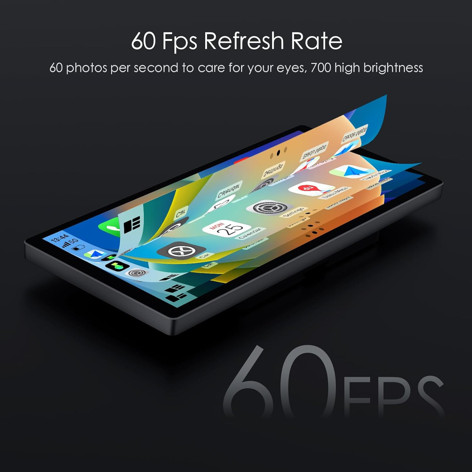 10.3” Wireless Carplay & Android Auto Screen, Ultra HD Touchscreen, 60FPS