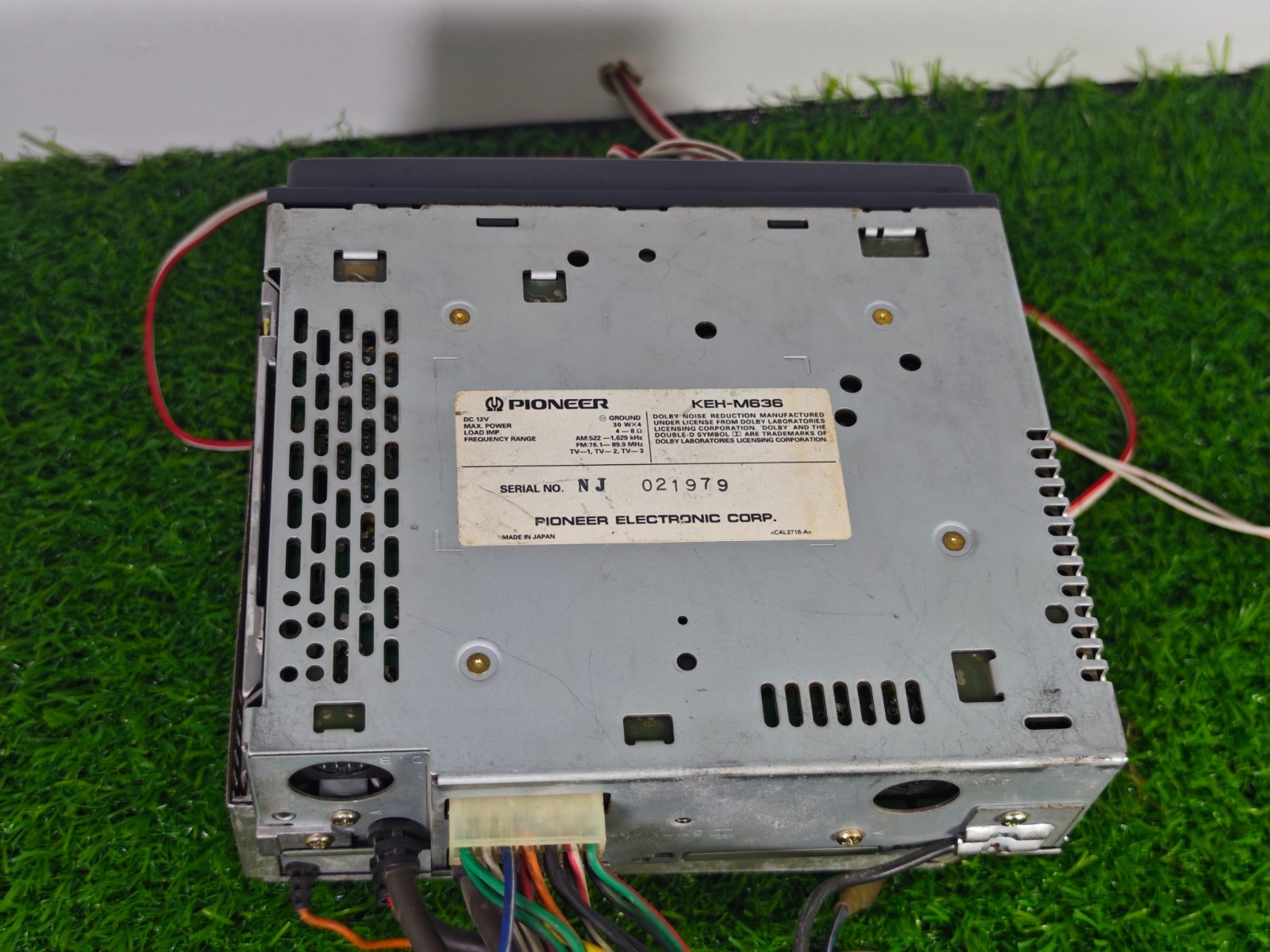 Pioneer Carrozzeria DEQ-636 DSP Equalizer KEH-M636 Cassette Car Stereo Radio JDM