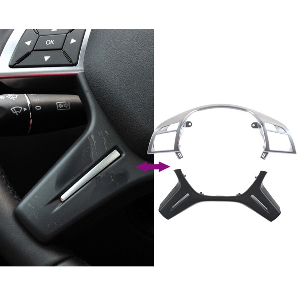 For Mercedes ML GL GLS W166 W204 W212 Car Steering Wheel Center-Bezel Cover Trim
