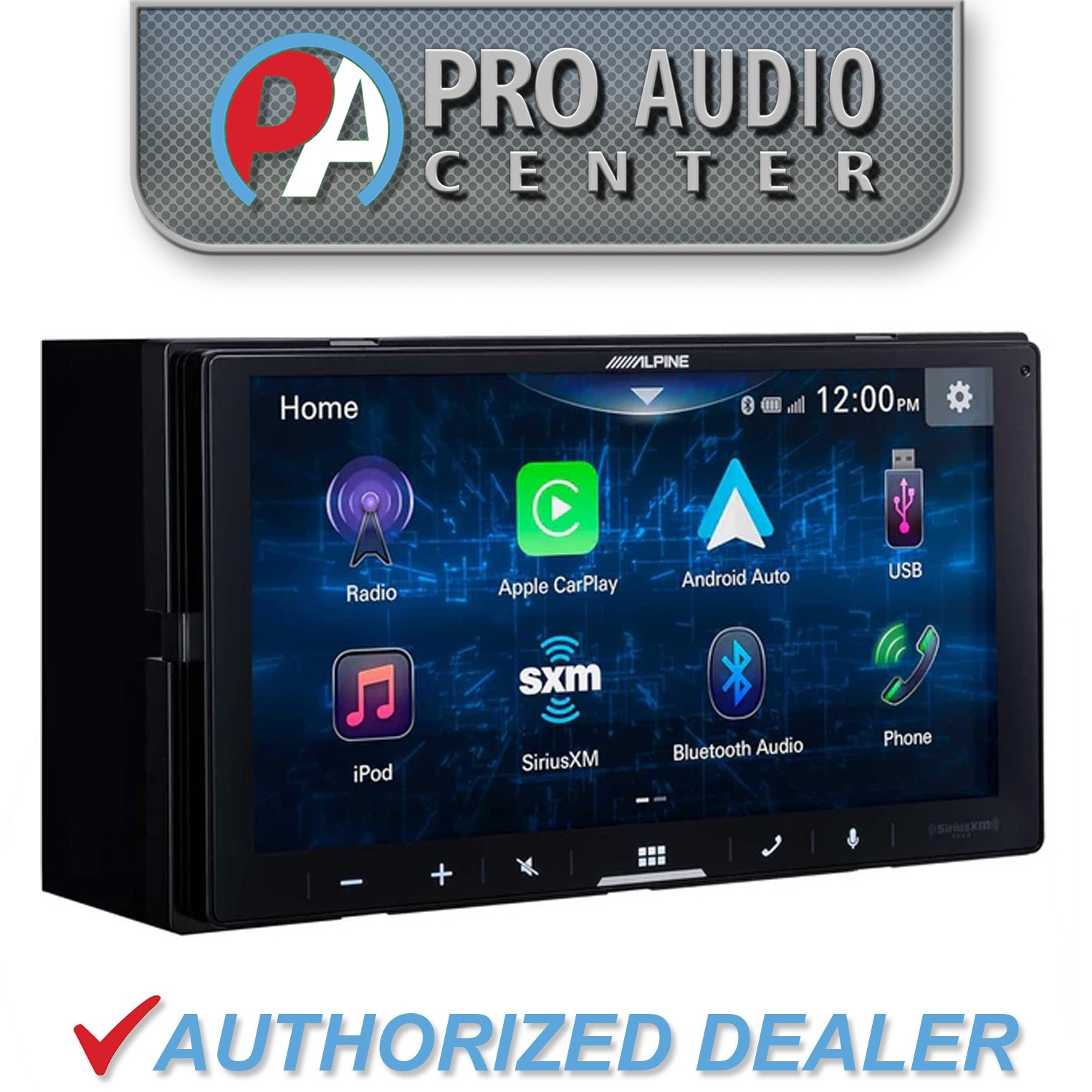 iLX-W670-M Alpine 7″ Digital Multimedia Receiver Shallow Mount iDatalink Maestro