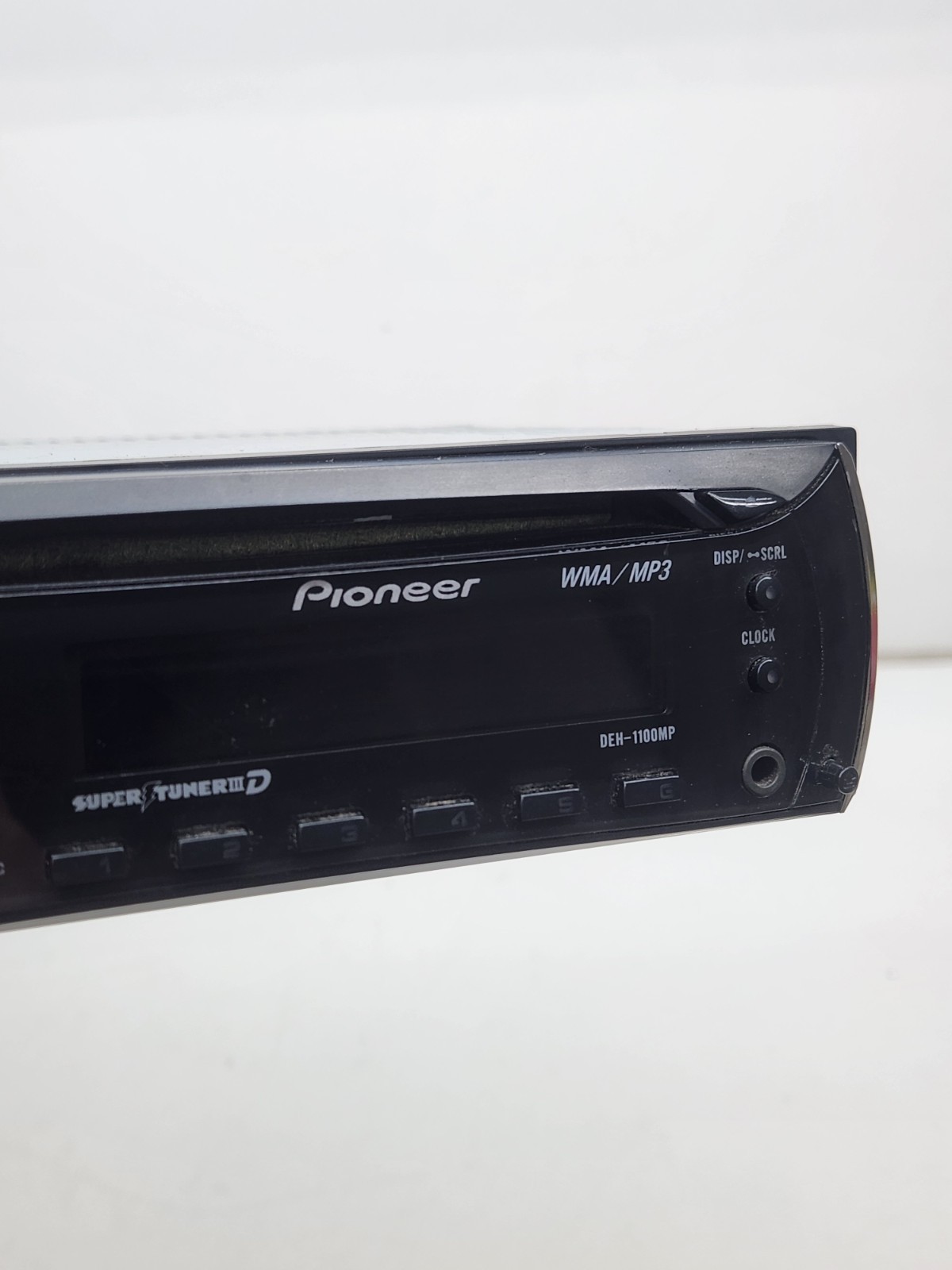 Pioneer Super Tuner DEH-1100MP CD Player WMA MP3 Aux In Car Stereo Radio Single