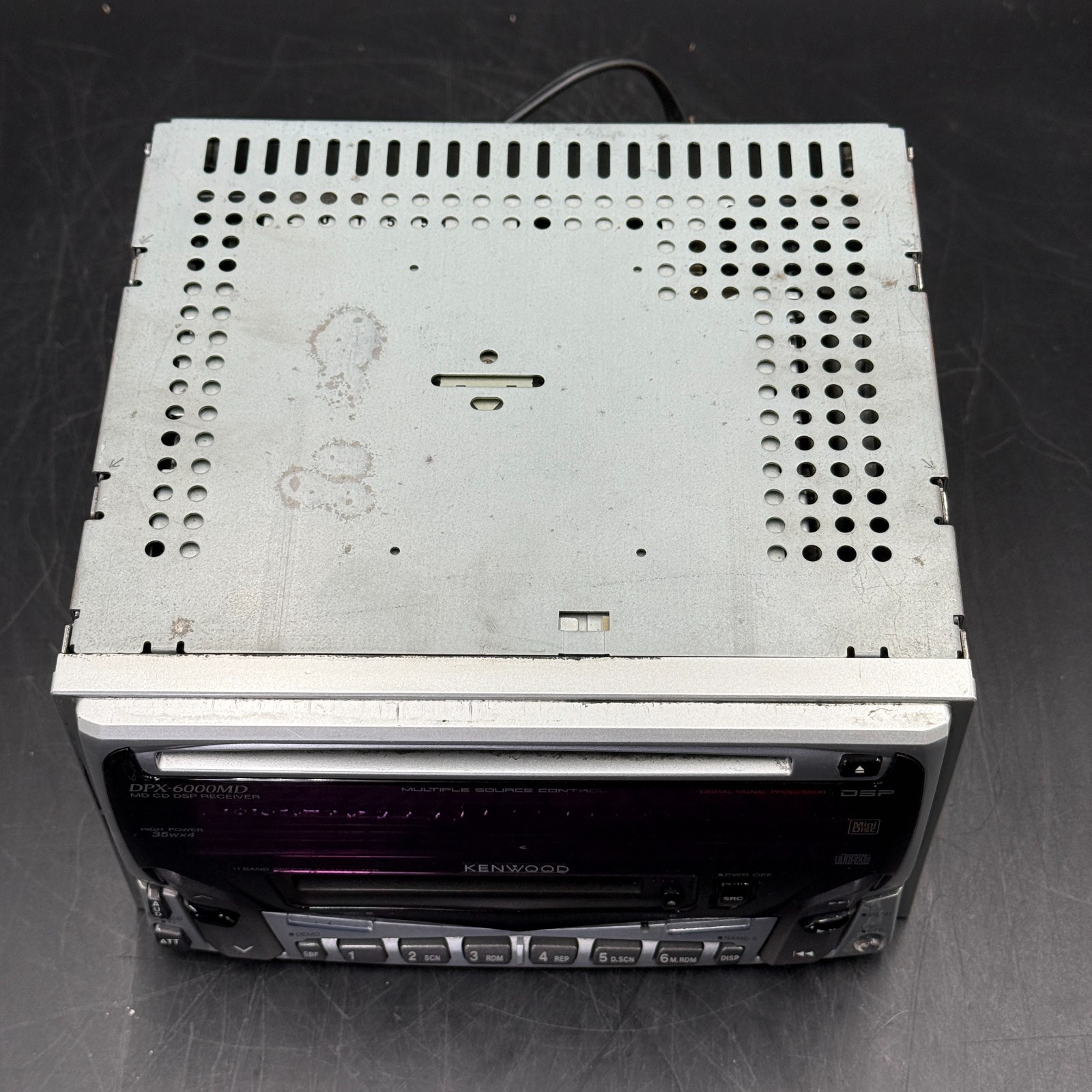 Kenwood DPX-6000MD 2DIN CD MD Car Audio Added Bluetooth JDM DSP Tested In Stock