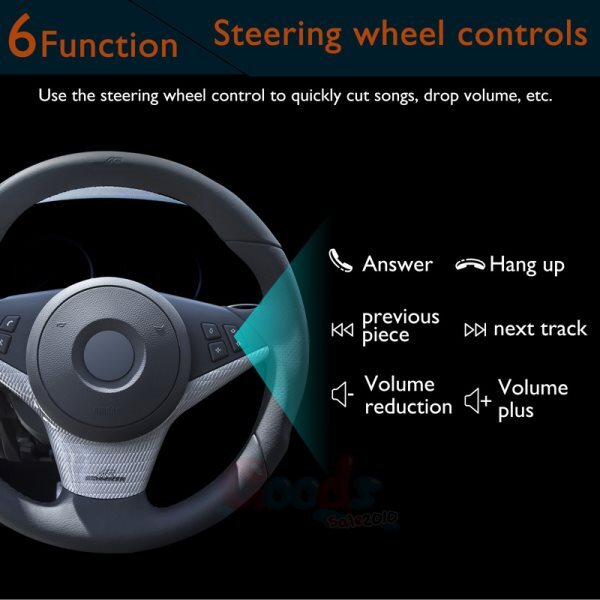 Bluetooth MP5 Estéreo Receptor para coche Con Cámara trasera y Pantalla Tactil