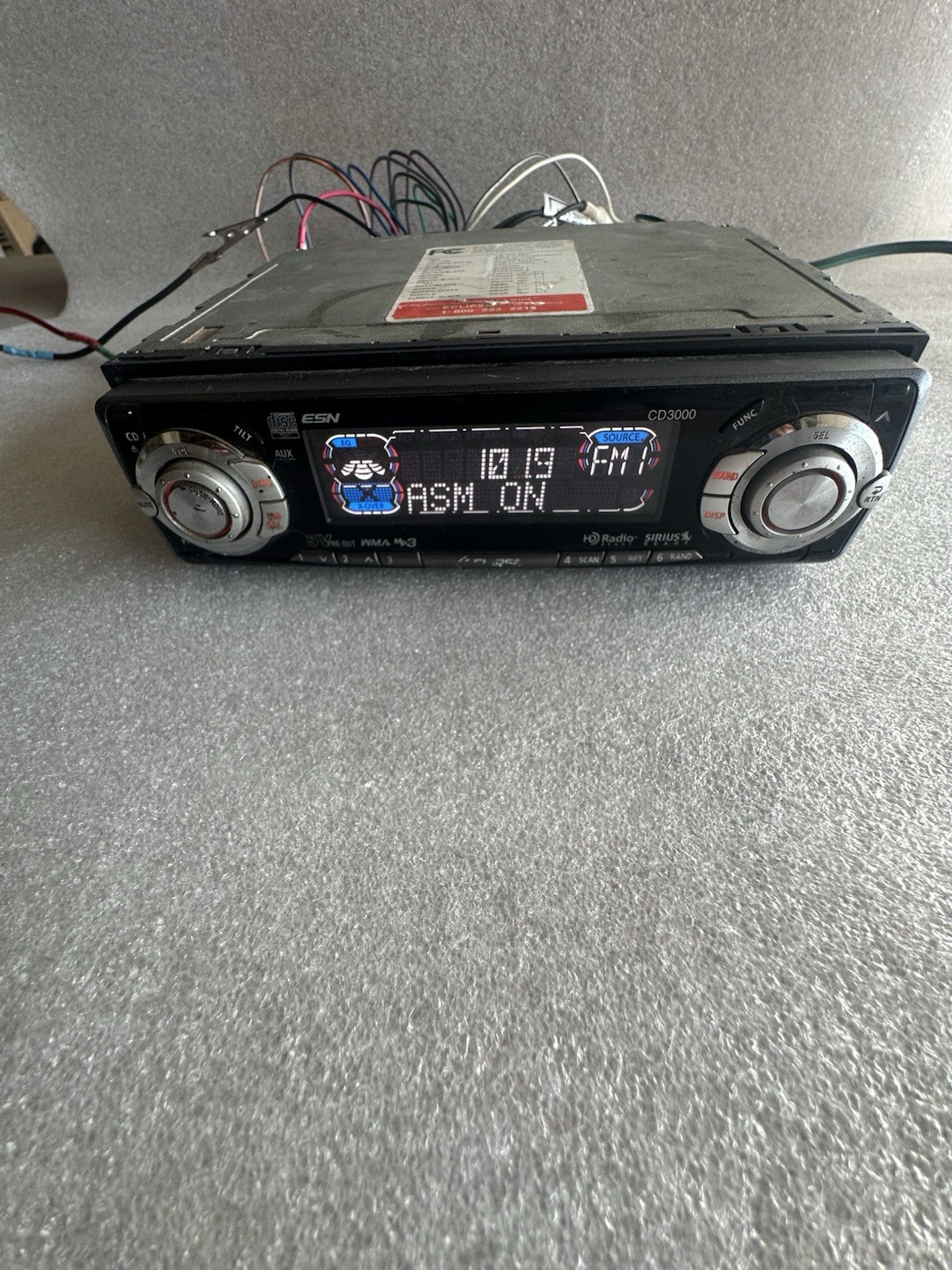 Old School ECLIPSE CD3000 Head Unit