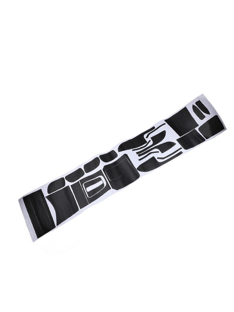Interior Center Console Carbon Fiber Molding Sticker Decals For Accord 7th